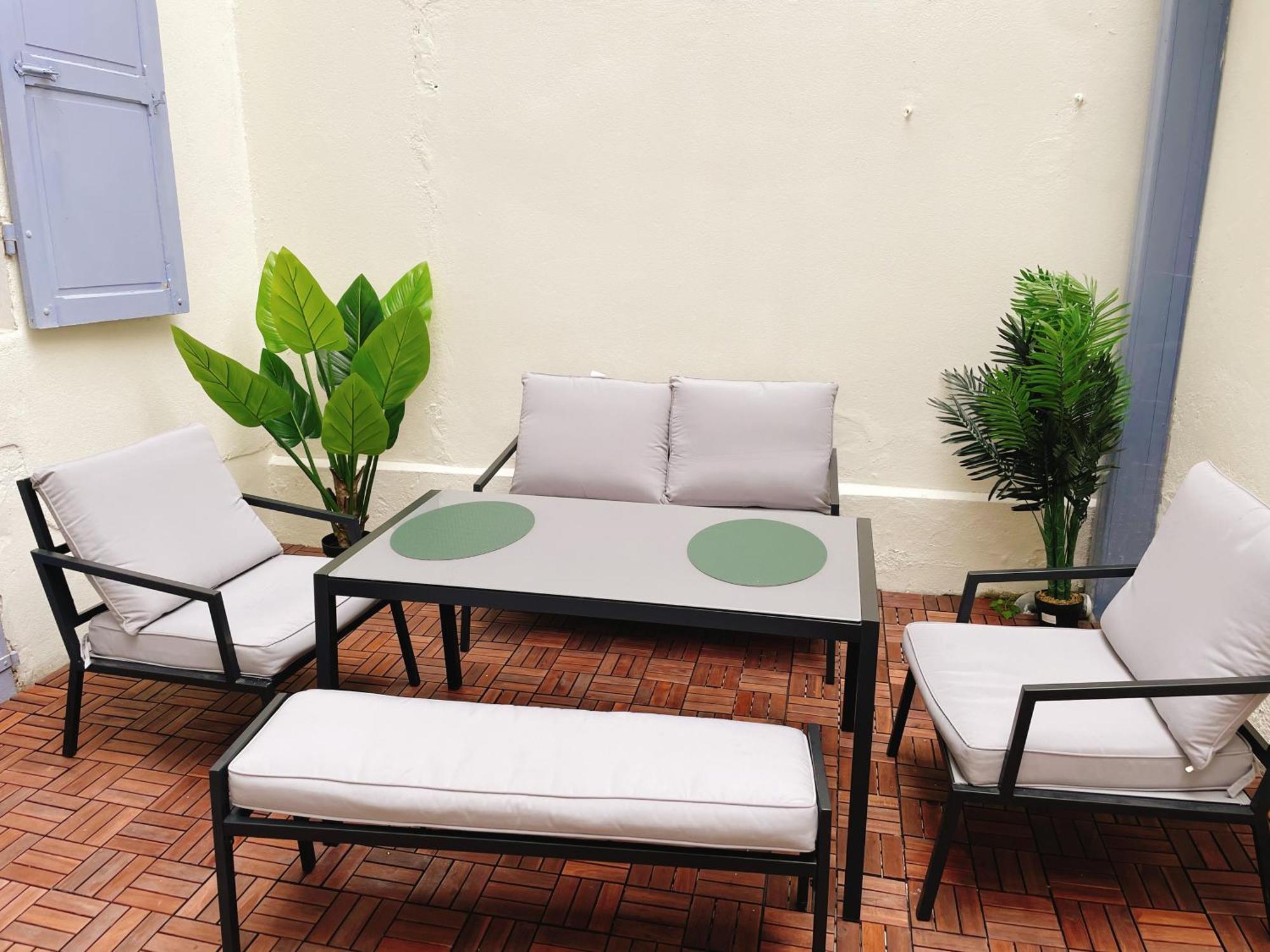 Villa Muguette - Coeur De Vichy- Rdc-Veranda Sur La Terrasse Ngoại thất bức ảnh